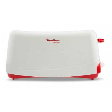 Tostadora Moulinex LS160111 1 Rebanada 1000 W Rojo, Blanco