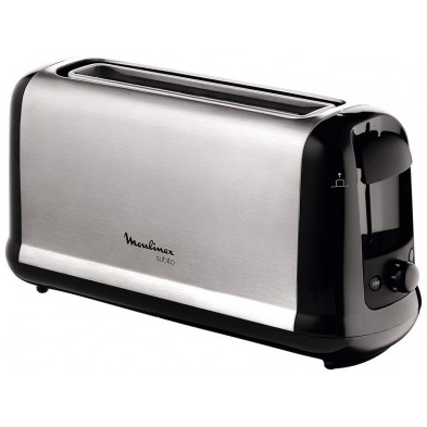 Tostador Subito 3 de Moulinex LS260800 1 Ranura Color Inox.