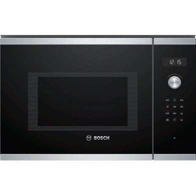 Microondas Bosch Serie 6 BEL554MS0 combinado 25 L 900 W Acero inoxidable