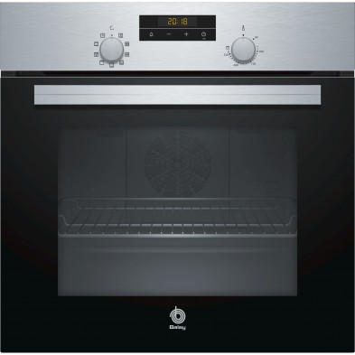 Horno multifunción Balay 3HB2030X0 66 L A Negro, Acero inoxidable