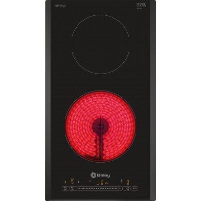 Balay 3EB730LQ hobs Negro Integrado Cerámico 2 zona(s)