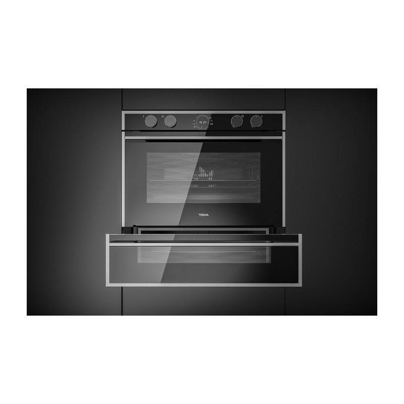 Horno DoubleCook HLD 45.15 Multifunción 60 cm Cristal Negro