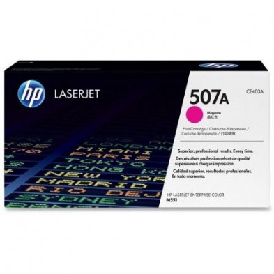 TONER MAGENTA HP Nº507A PARA HP 6000 PÁGINAS