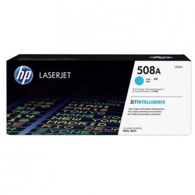 Toner Cian HP CF361A, Nº508A,  5000 Páginas