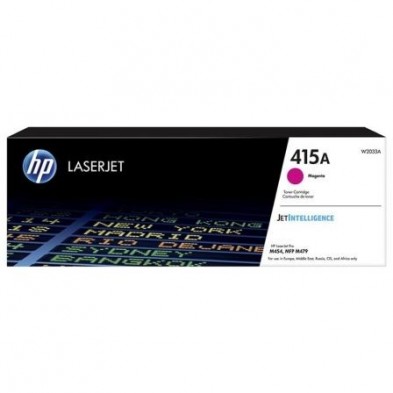Toner Magenta HP W2033A, Nº 415A, 2100 Páginas