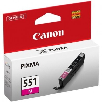 Cartucho de Tinta Magenta Canon CLI-551M, 7ml
