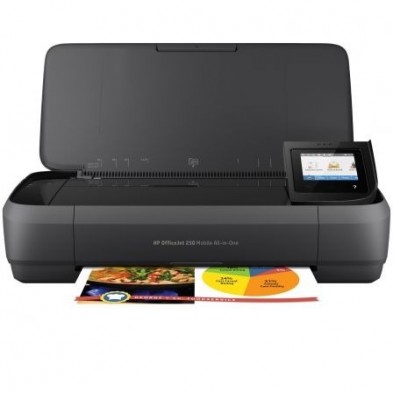 Impresora MULTIFUNCIÓN WIFI PORTÁTIL HP OFFICEJET 250 MOBILE AIO