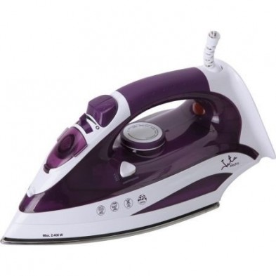 PLANCHA DE VAPOR JATA PL225 - 2400W - GOLPE VAPOR 160G - VAPOR VERTICAL - DEPOSITO AGUA TRANSLÚCIDO