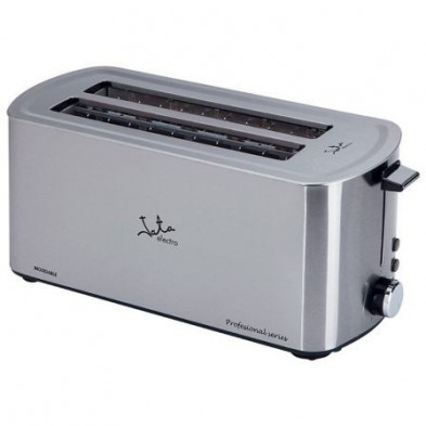 TOSTADOR DE PAN JATA TT1046 - 1400W - CUERPO ACERO INOX - 2 RANURAS 255*40MM - 5 POSICIONES TOSTADO