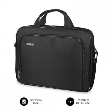 Maletín SUBBLIM Oxford Negro 15.4"-16"