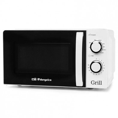 Microondas Encimera  Orbegozo MIG 2130 con grill 20 L 700 W Blanco