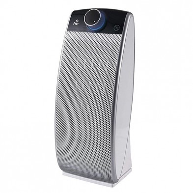 FM Calefacción TCT-20 calefactor eléctrico Interior Plata 2000 W Ventilador eléctrico