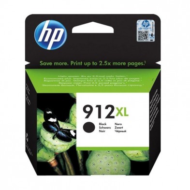 Cartucho de tinta original hp nº912 xl alta capacidad/ negro