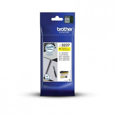 Cartucho de tinta original brother lc-3237y/ amarillo