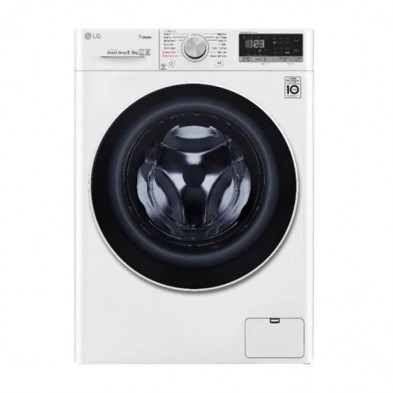 LG F4DN4009S0W lavadora-secadora Independiente Carga frontal Blanco E