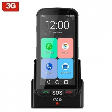 Smartphone SPC Apolo 1GB/ 16GB/ 5'/ Negro
