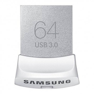 Samsung MUF-64BB unidad flash USB 64 GB USB tipo A 3.2 Gen 1 (3.1 Gen 1) Plata, Blanco