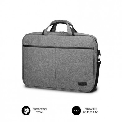 Maletín Subblim Elite Laptop Bag para Portátil 14" Gris