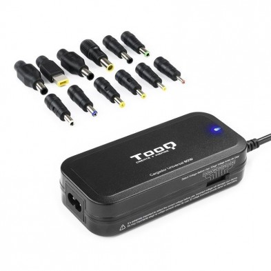 Cargador de Portátil TooQ TQLC-90BS02M 90 W 12 Conectores