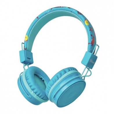 Trust 23607 auricular y casco Auriculares Diadema MicroUSB Bluetooth Azul
