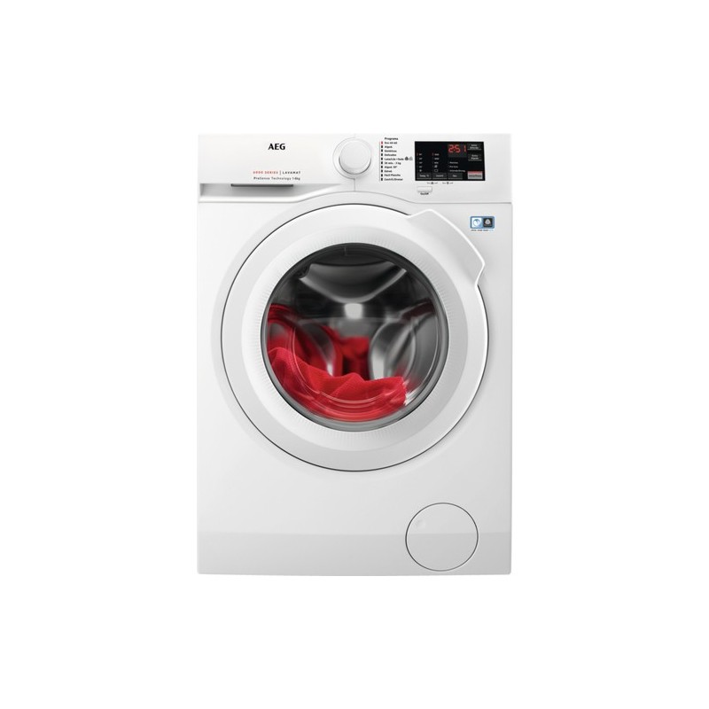 AEG L6FBI827 lavadora Carga frontal 8 kg 1200 RPM D Blanco