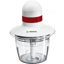 Bosch MMRP1000 picadora eléctrica de alimentos 0,8 L 400 W Rojo, Transparente, Blanco