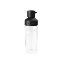 Bosch MMZV0BT1 bidón de agua Uso diario 500 ml Tritan Negro, Transparente