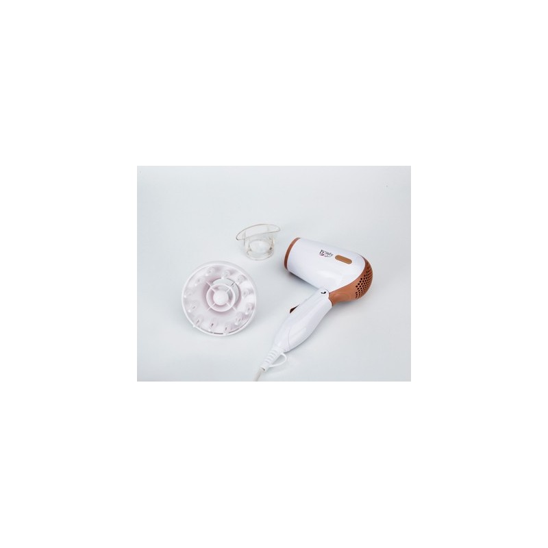 JATA SC47B secador 1200 W Marrón, Blanco