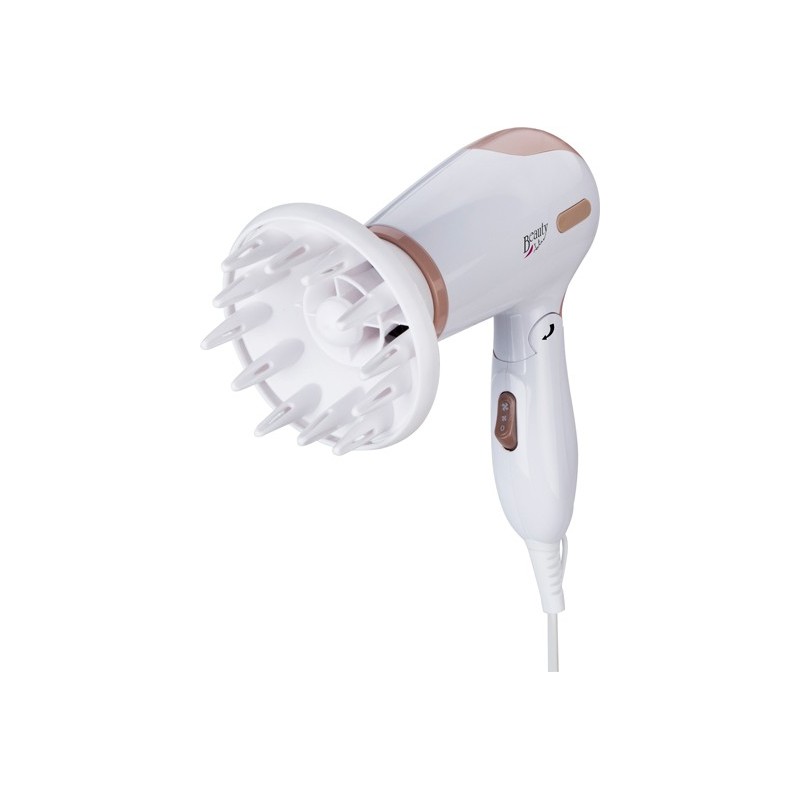 JATA SC47B secador 1200 W Marrón, Blanco