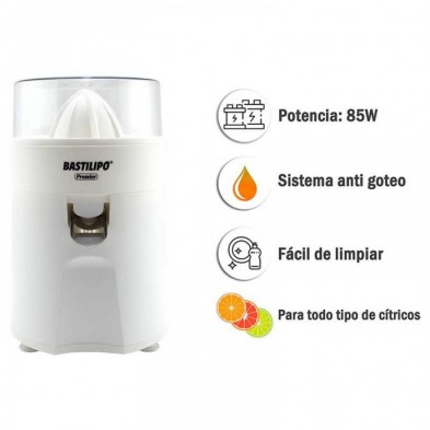 Exprimidor Bastilipo mod EX- 85B 85 W, color blanco