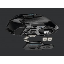 Logitech G G502 LIGHTSPEED ratón mano derecha RF inalámbrico 16000 DPI