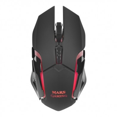 Mars Gaming MMW ratón Ambidextro RF inalámbrico Óptico 3200 DPI