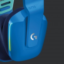 Logitech G G733 Wireless Headset Auriculares Inalámbrico Diadema Juego Azul