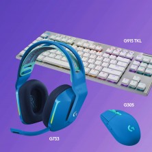 Logitech G G733 Wireless Headset Auriculares Inalámbrico Diadema Juego Azul