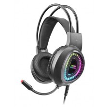 Mars Gaming MH220 auricular y casco Auriculares Alámbrico Diadema Juego Negro