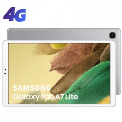 Tablet Samsung Galaxy Tab A7 Lite 8.7'/ 3GB/ 32GB/ 4G/ Plata