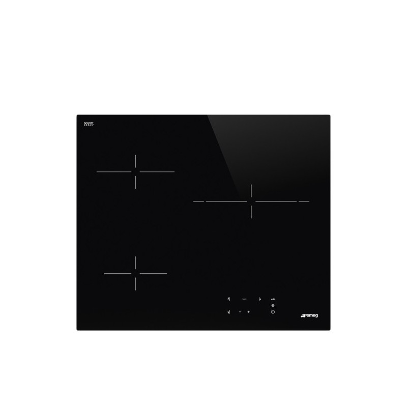Smeg Universal SE263TD1 hobs Negro Integrado 60 cm 3 zona(s)