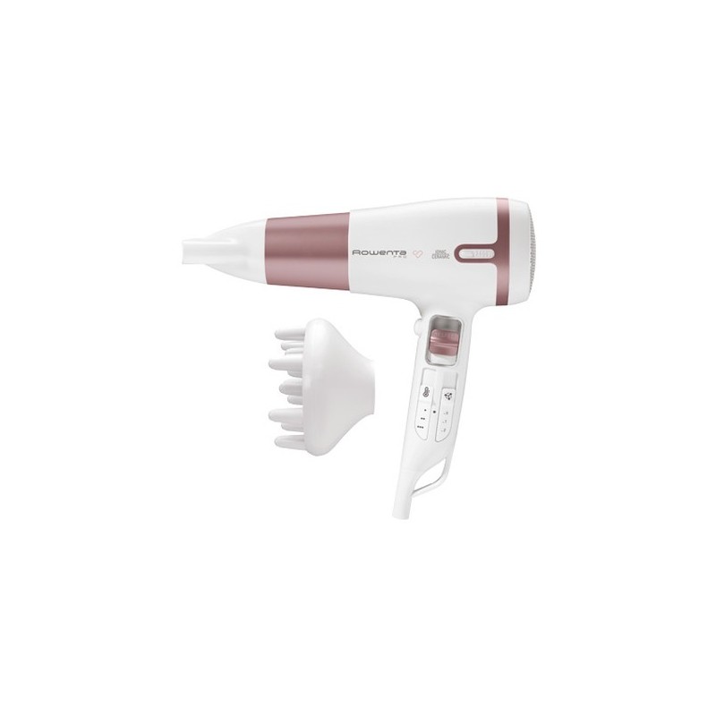 Rowenta CV7460 secador 2400 W Oro rosado, Blanco