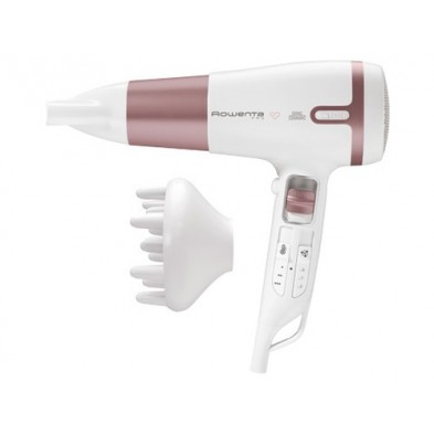 Rowenta CV7460 secador 2400 W Oro rosado, Blanco