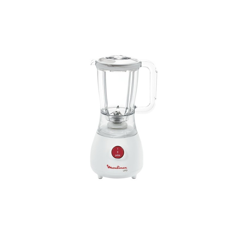 Moulinex Uno 1 L Batidora de vaso 350 W Blanco