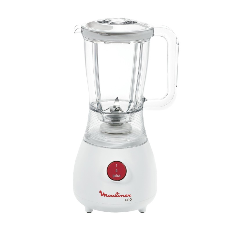 Moulinex Uno 1 L Batidora de vaso 350 W Blanco