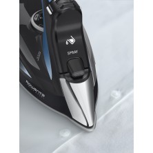 Rowenta DW5310 Plancha a vapor Suela Microsteam 400 HD Láser 2700 W Negro, Azul