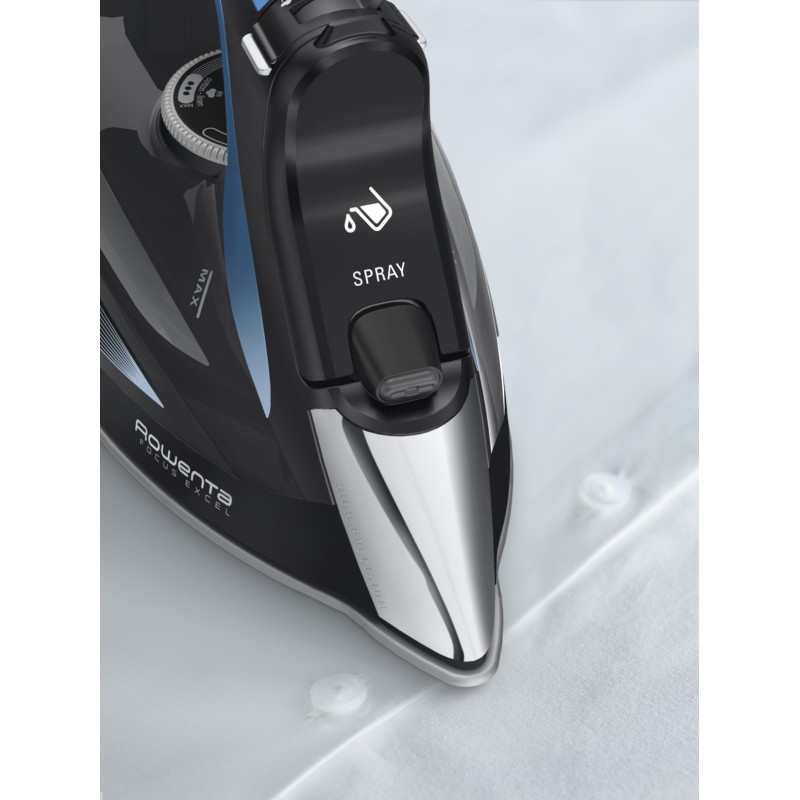 Rowenta DW5310 Plancha a vapor Suela Microsteam 400 HD Láser 2700 W Negro, Azul