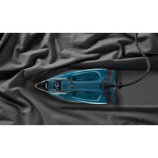 Rowenta DW7120 Everlast Anticalc Plancha vapor-seco Suela Microsteam 400 2800 W Negro, Azul