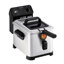 Tefal Filtra Pro FR5160 freidora Sencillo 2400 W Negro, Acero inoxidable