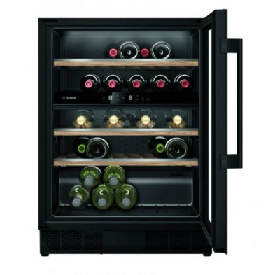 Bosch Serie 6 KUW21AHG0 enfriador de vino Integrado Negro 44 botella(s)