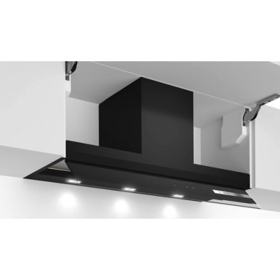 Bosch Serie 6 DBB97AM60 campana Encastrada Negro 460 m³/h B