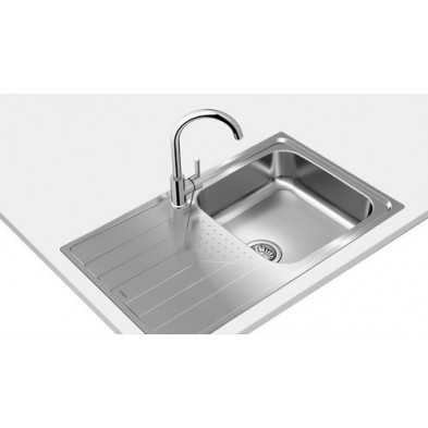 Teka UNIVERSE 50 T-XP 1C 1E Lavabo sobre-encimera Rectangular Acero inoxidable