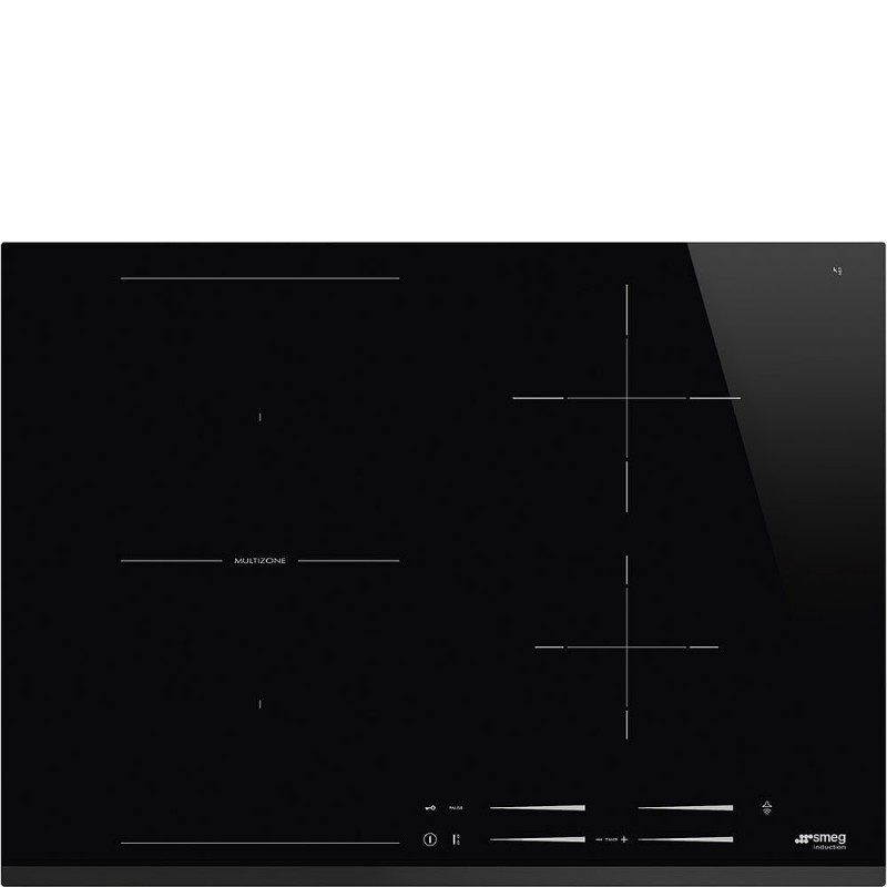 Placa de Inducción Smeg SI1M7743B Negro 70 cm 4 zonas