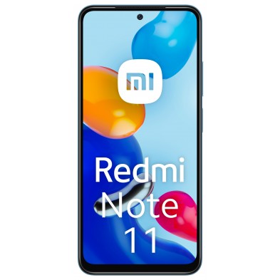 Xiaomi Redmi Note 11 16,3 cm (6.43") SIM doble Android 11 4G USB Tipo C 4 GB 128 GB 5000 mAh Azul